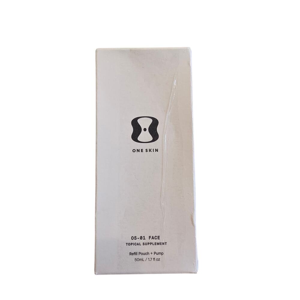 OneSkin OS-01 FACE Topical Supplement Refill Pouch Pump 1.7 oz NIB Exp 11/27